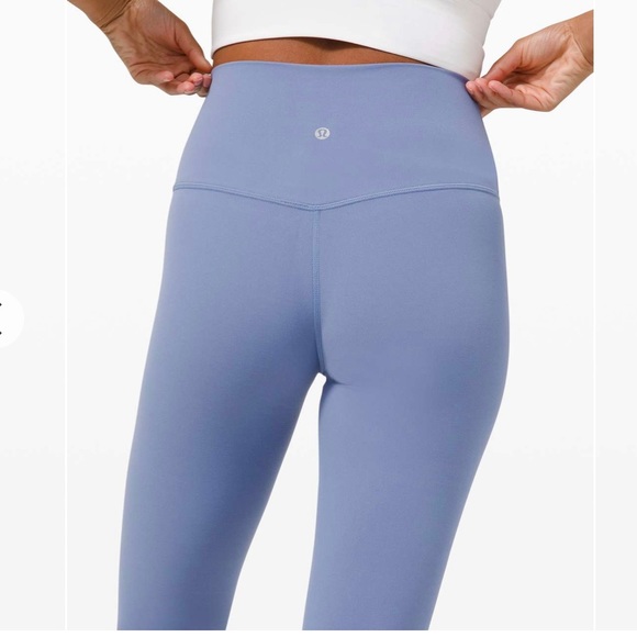 💧NWT Lululemon Align HR Pant 28” water drop sz16 💧 - Picture 4 of 6